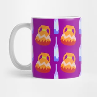 Pottery Fabric Seamless Pattern Mug